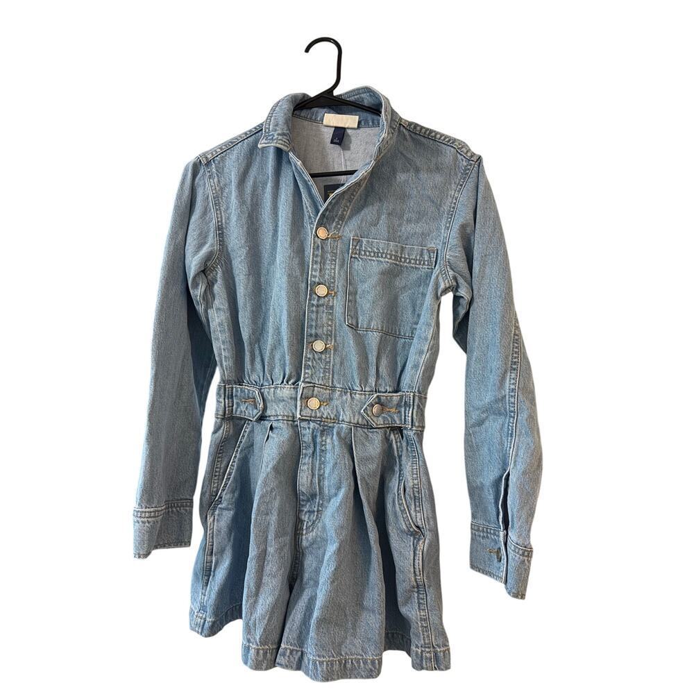 Universal thread denim romper - Picture 4 of 4